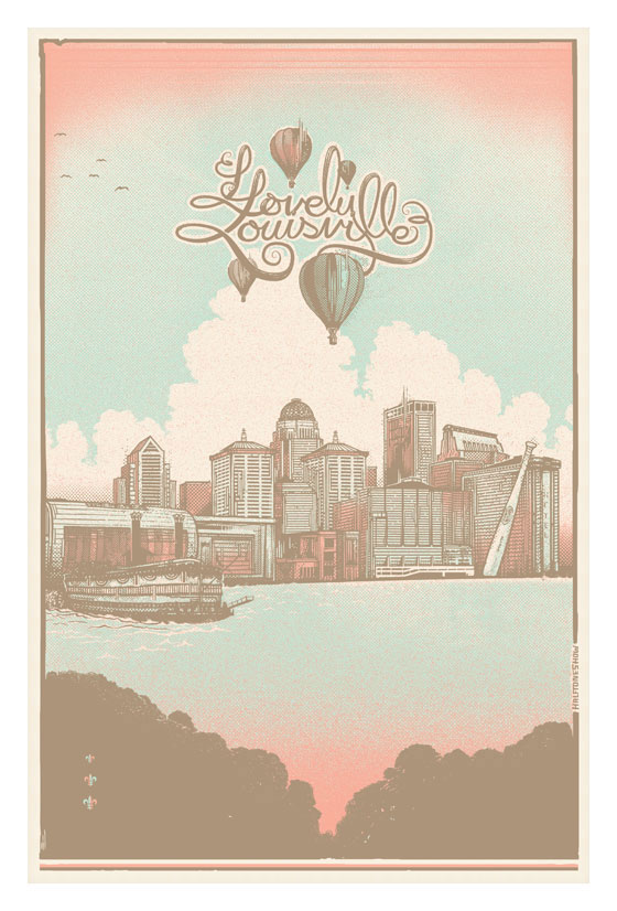 Link Image of Lovely Louisville Art Print