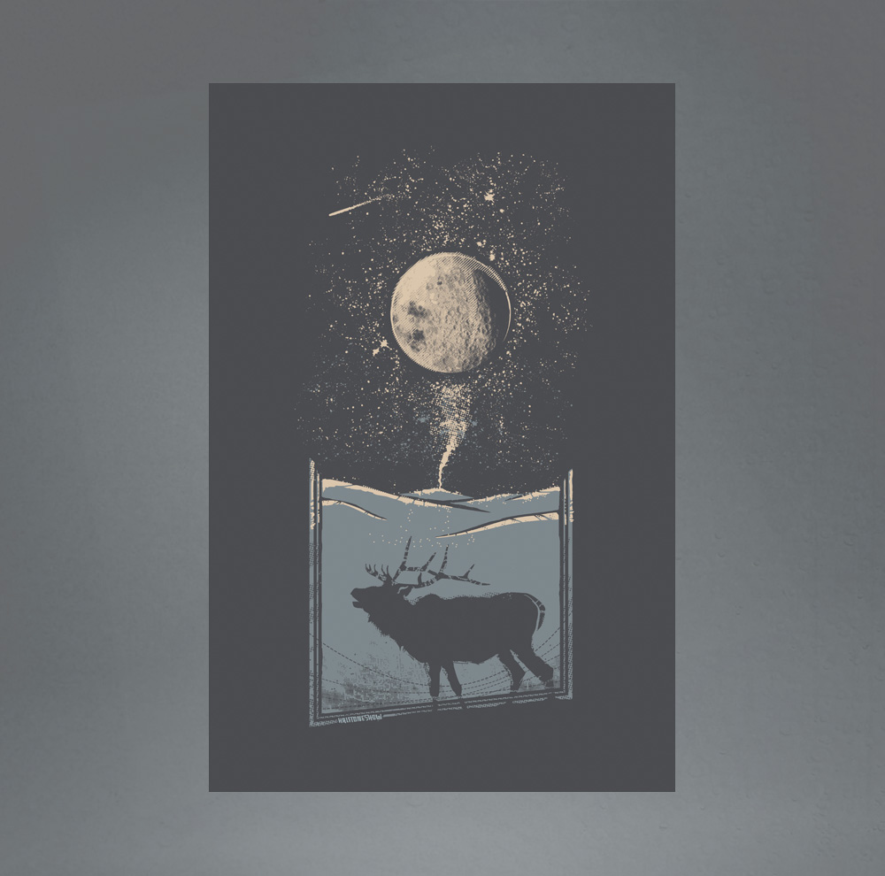 Main Image of Cantuck Moon Art Print
